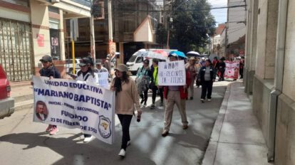 Marcha de maestros