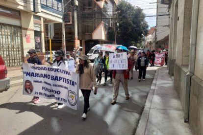 Marcha de maestros
