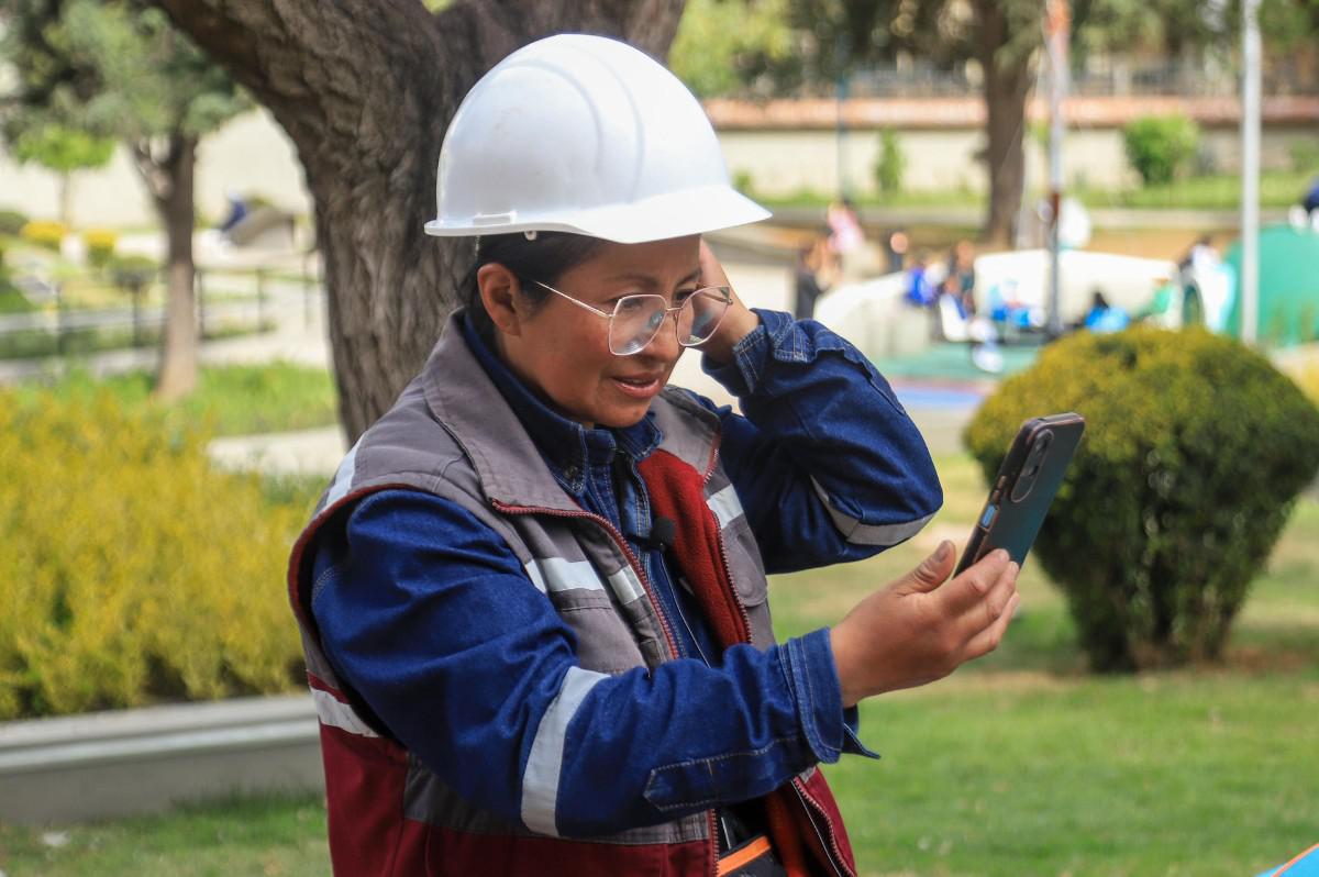 Las mujeres en Bolivia se han abierto espacios en la construcción en los últimos años
