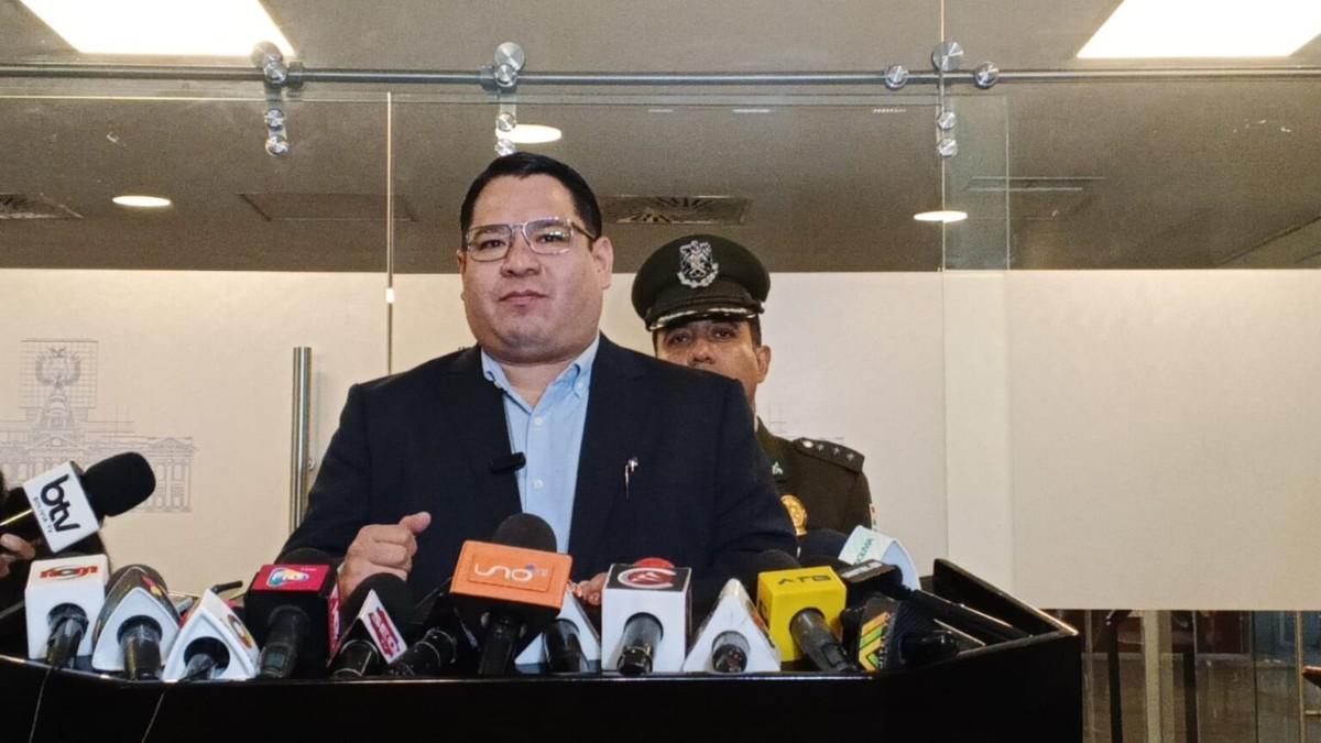 El Fiscal General del Estado, Roger Mariaca Montenegro