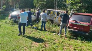 Personal del Dicarbi hallaron a dos personas dentro de un galpón