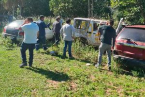 Personal del Dicarbi hallaron a dos personas dentro de un galpón