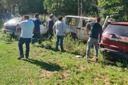 Personal del Dicarbi hallaron a dos personas dentro de un galpón