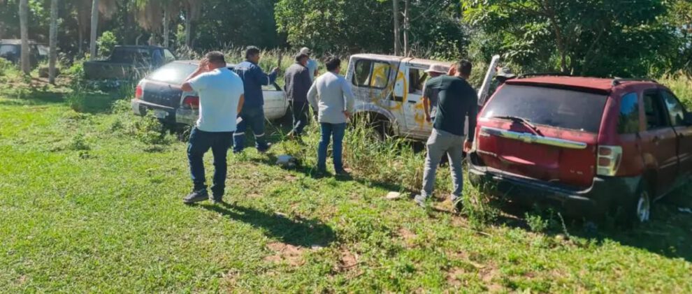 Personal del Dicarbi hallaron a dos personas dentro de un galpón