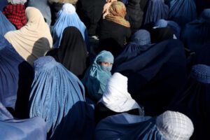 Una mujer en Afganistán