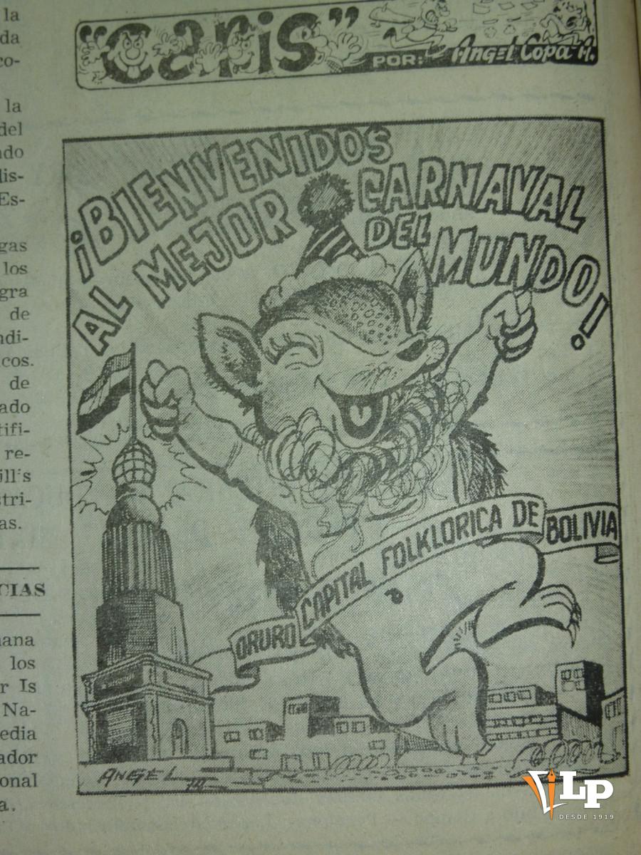 Publicación de La Patria sobre el carnaval