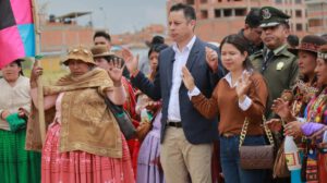 El vicepresidente Edmand Lara