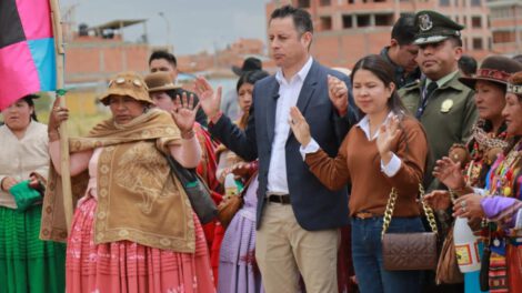 El vicepresidente Edmand Lara