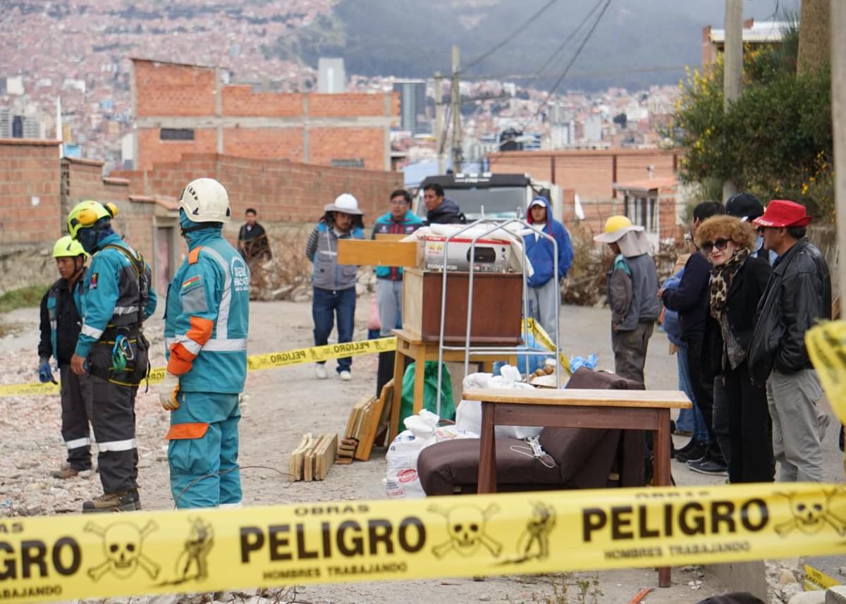 Cada artículo retirado es registrado para su resguardo en la Subalcaldía de San Antonio