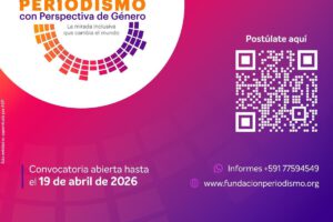 Afiche del premio de periodismo