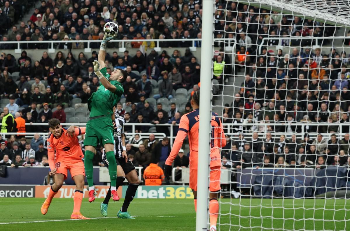 Champions League, Octavos de Final, Newcastle vs. Barcelona