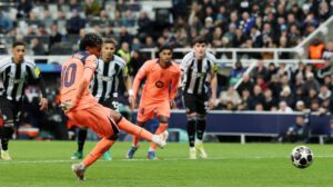Champions League, Octavos de Final, Newcastle vs. Barcelona