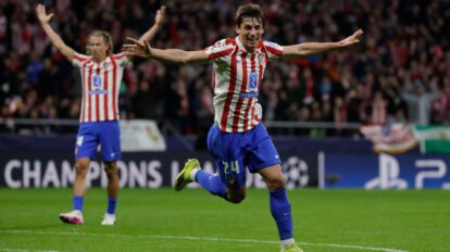 Liga de Campeones, Octavos de Final, Atlético de Madrid vs. Tottenham, Partido de Ida