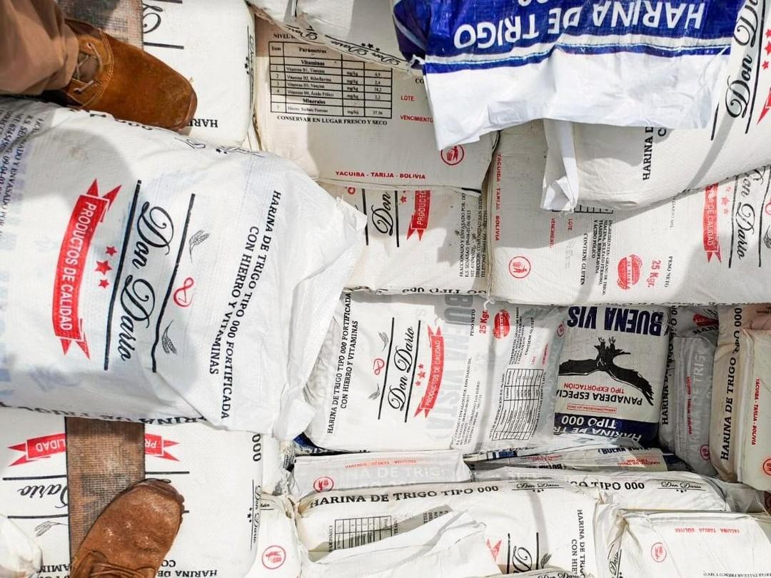 Harina extranjera fue declarada como producto nacional