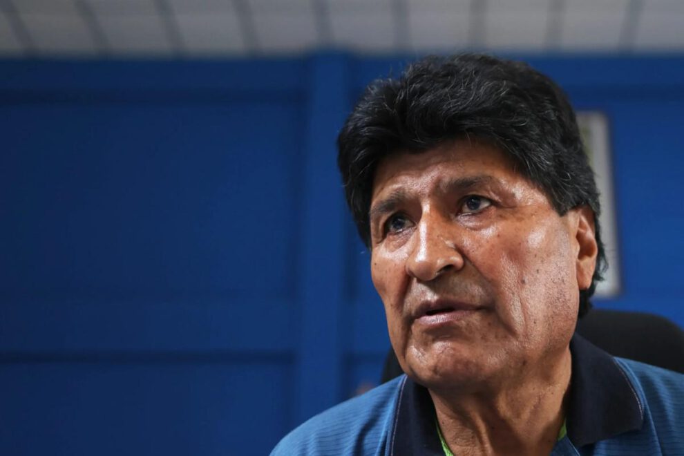El expresidente Evo Morales (2006-2019)