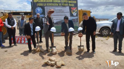 Pasto sintético Estadio de la AFO, Federación Boliviana Fútbol, Asociación Fútbol Oruro