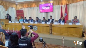 Candidatos a la gobernación de Oruro