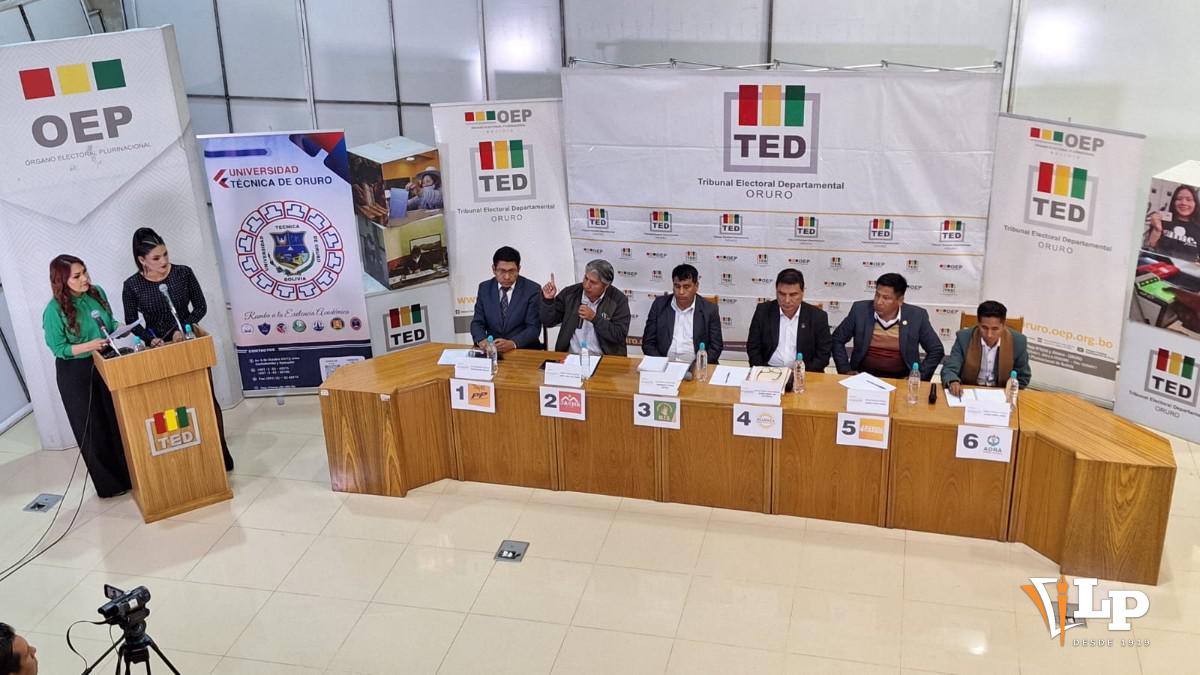 Candidatos a la Gobernación