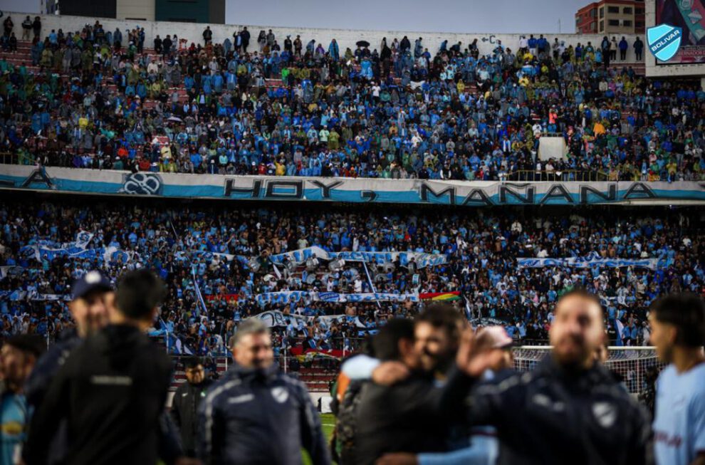 inchada del club bolivar