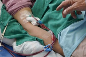 Paciente en hemodíalisis