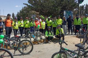 Club Biciaventureros, Jornada Ciclística en Oruro, Promover el uso de la bicicleta