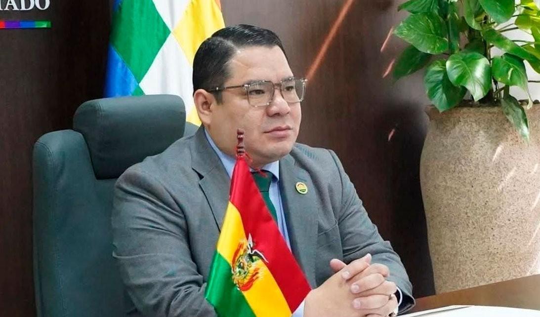 El Fiscal General del Estado, Roger Mariaca Montenegro