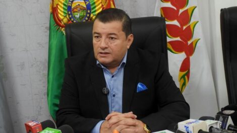 El alcalde de Santa Cruz de la Sierra, Jhonny Fernández