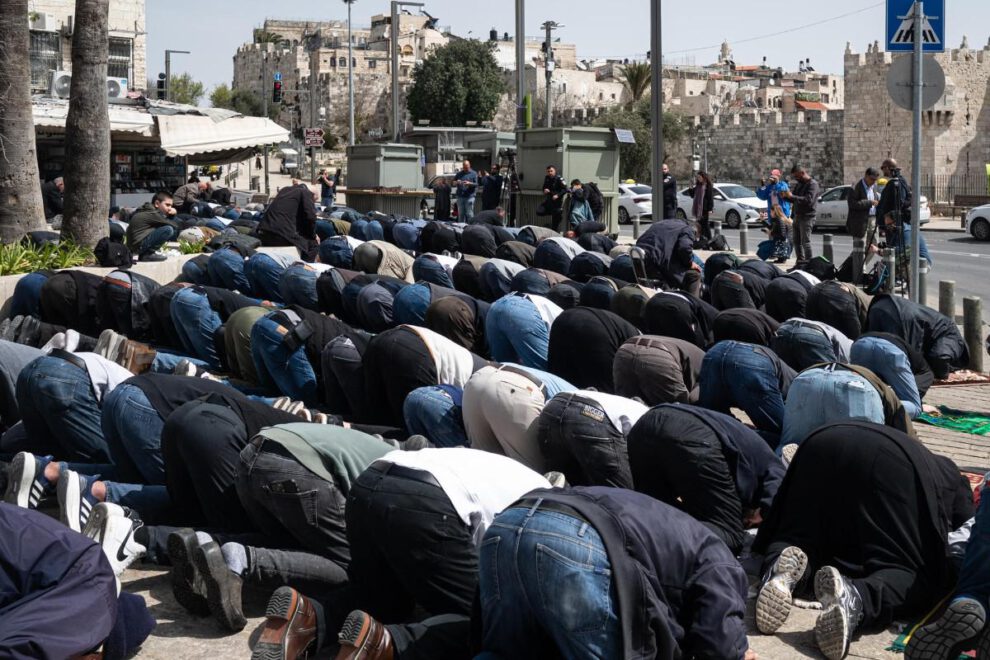 Orar mezquita de Al Aqsa