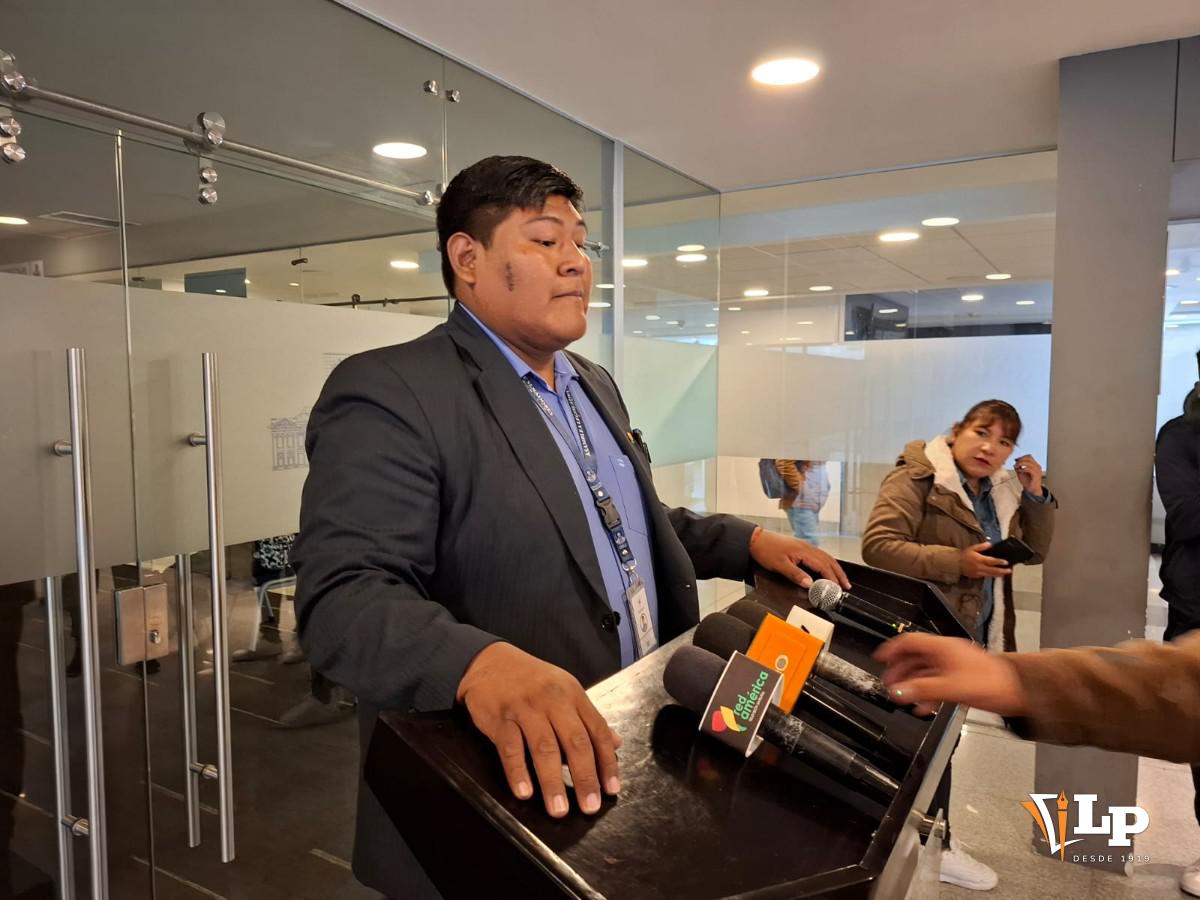 El senador Jorge Quispe