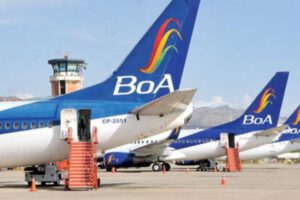 Una flota de aviones de BoA