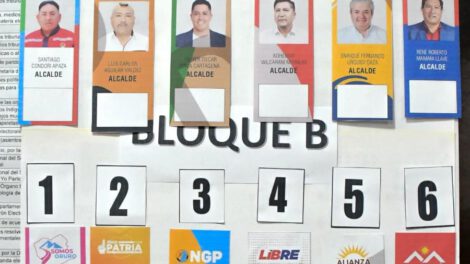 Candidatos a la Alcaldía de Oruro