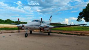 Efectivos de Umopar incautaron avionetas y placas de identificación en un aeródromo de Warnes