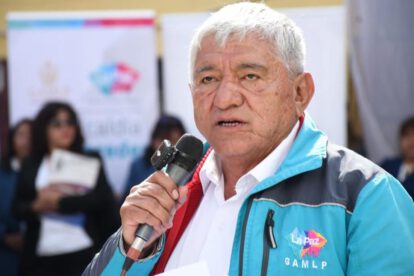 El alcalde de La Paz, Iván Arias