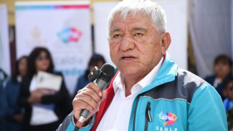 El alcalde de La Paz, Iván Arias