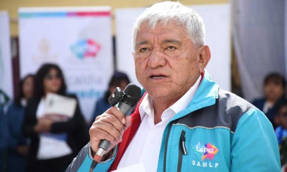 El alcalde de La Paz, Iván Arias