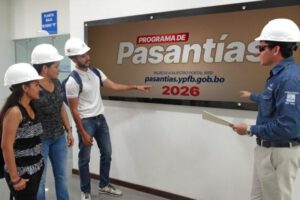 YPFB lanzó la convocatoria para estudiantes o egresados de diferentes áreas académicas
