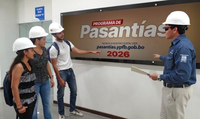 YPFB lanzó la convocatoria para estudiantes o egresados de diferentes áreas académicas