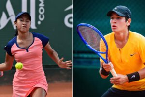 Tenis Bolivia, Roland Garros Junior Serie, Oliver Solís, Valery Sumoya