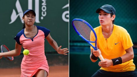 Tenis Bolivia, Roland Garros Junior Serie, Oliver Solís, Valery Sumoya