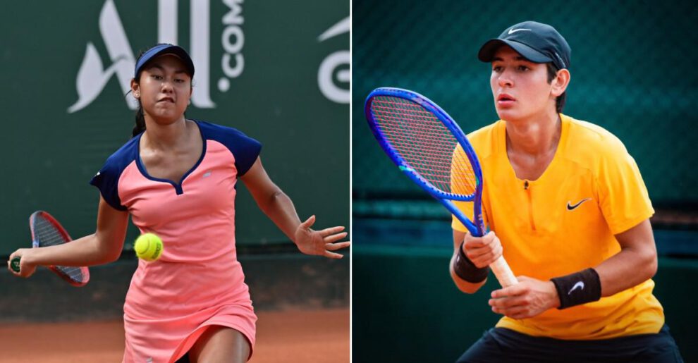 Tenis Bolivia, Roland Garros Junior Serie, Oliver Solís, Valery Sumoya