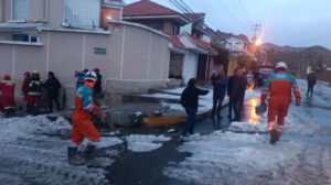 Equipos de emergencia movilizados tras la granizada