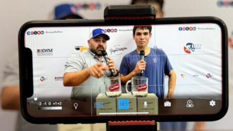 Ráquetbol Bolivianos, Jhonatan Flores, Conrado Moscoso, Kadim Carrasco, Torneo Papa Nicholas Coffee Shamrick Shootut del Tour Profesional