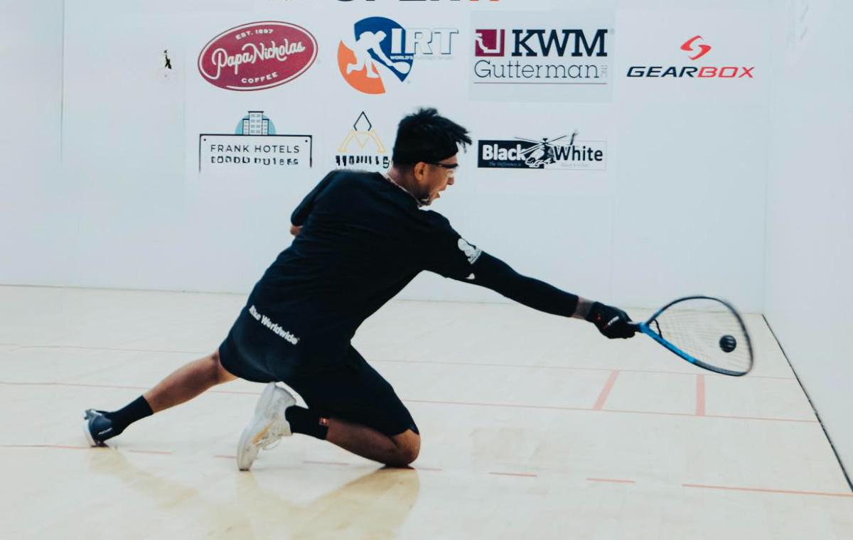 Ráquetbol Bolivianos, Jhonatan Flores, Conrado Moscoso, Kadim Carrasco, Torneo Papa Nicholas Coffee Shamrick Shootut del Tour Profesional