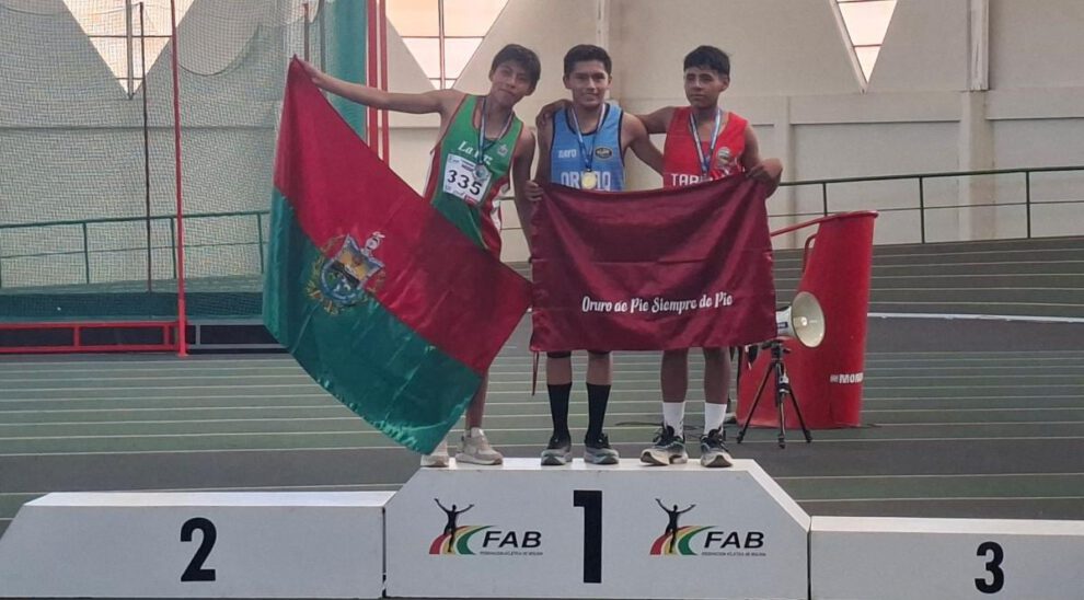 Atletismo Indoor Sub-16, Haron Colque Pérez, Campeonato Nacional Atletismo Indoor