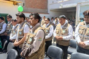 Trabajadores de Senasag