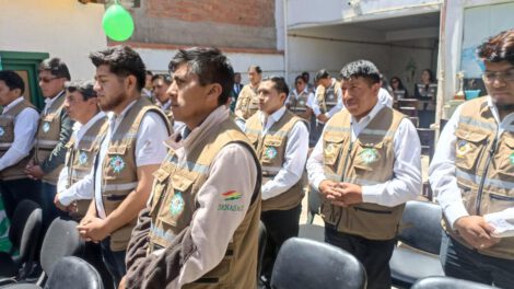 Trabajadores de Senasag