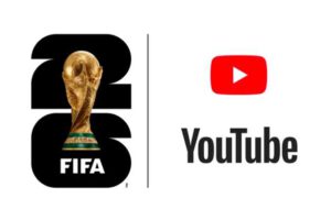 Logo del Mundial 2026 y Youtube