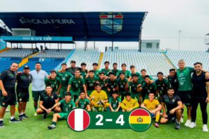Bolivia vs. Perú Amistoso, Selección Boliviana Sub-17, Campeonato Sudamericano en Paraguay