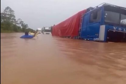 La magnitud de la inundación
