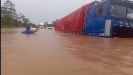 La magnitud de la inundación